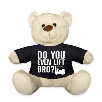 Est-ce que tu lèves même le t-shirt du tracteur Bro - Nounours - noir - Devant