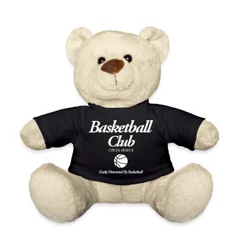Basketball Club - Teddy Bear - black - Front