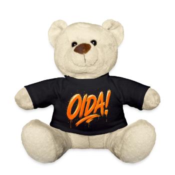Oida ! – Conception de pinceaux à graffiti - Nounours - noir - Devant