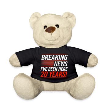 Mitarbeiter der Woche Mitarbeiter des Monats - Teddy - Schwarz - Vorne