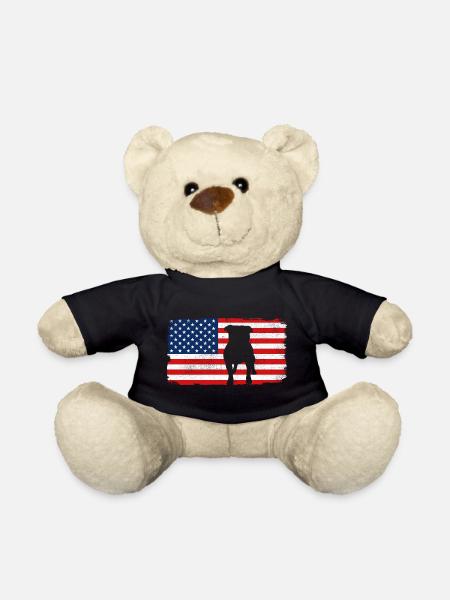 Bouledogue américain des États-Unis - Nounours - noir