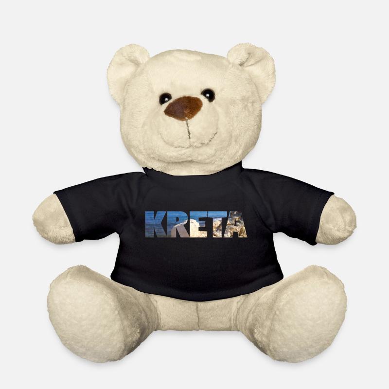 Crète - Crète - design d'été - Nounours - noir