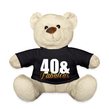 40 & Fabuleux - Nounours - noir - Devant