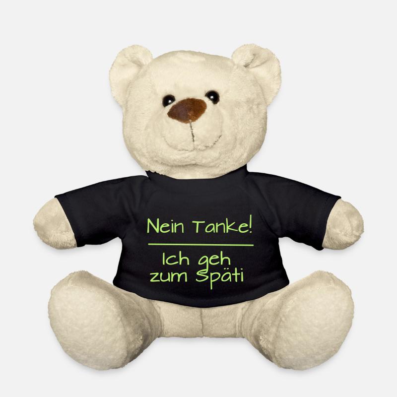 Nein Tanke! Ich geh zum Späti - Teddy - Schwarz