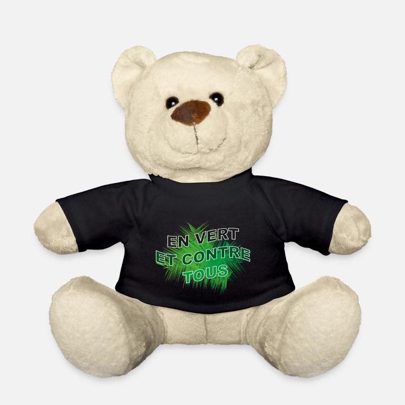 En vert et contre tous - Nounours - noir