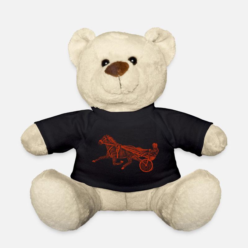 traber trabrennen - Teddy - Schwarz