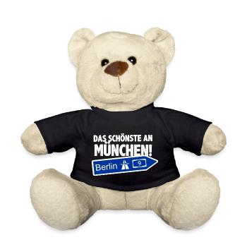 BERLIN, DAS SCHÖNSTE AN MÜNCHEN - Teddy - Schwarz - Vorne