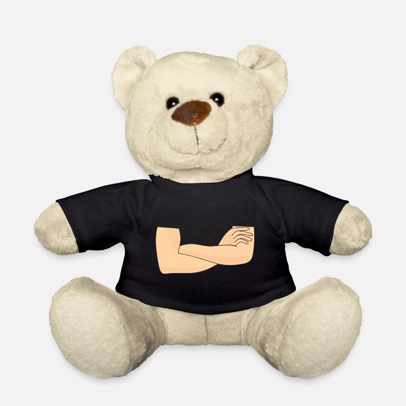 Crossed arms - Teddy Bear - black