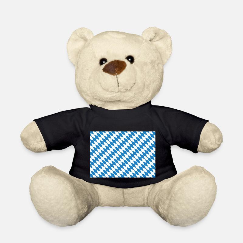 Le Bayern Losange - bleu blanc - Nounours - noir