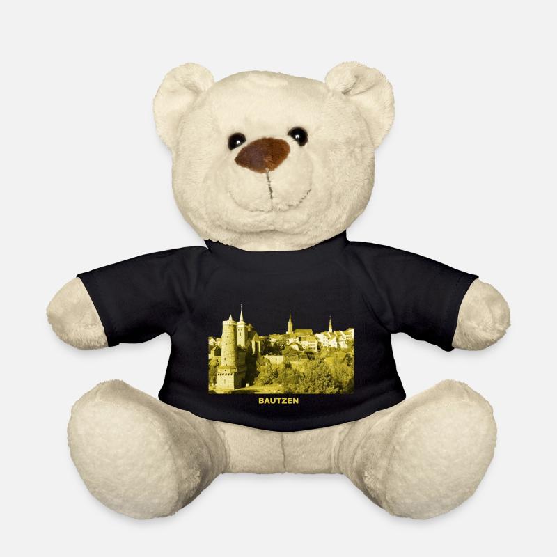Bautzen Oberlausitz Sachsen Spree Wasserkunst - Teddy - Schwarz