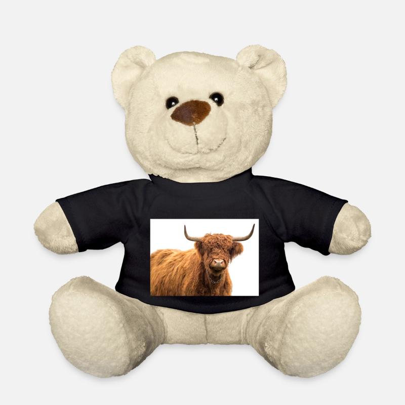 Scottish cow. Kuh. - Teddy - Schwarz