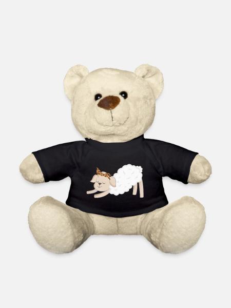 Schaf Schafe - Teddy - Schwarz