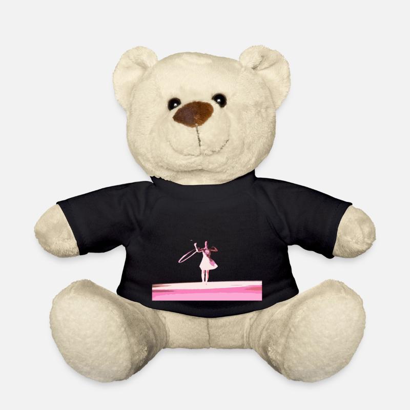 Tänzerin mit Reifen - Teddy - Schwarz