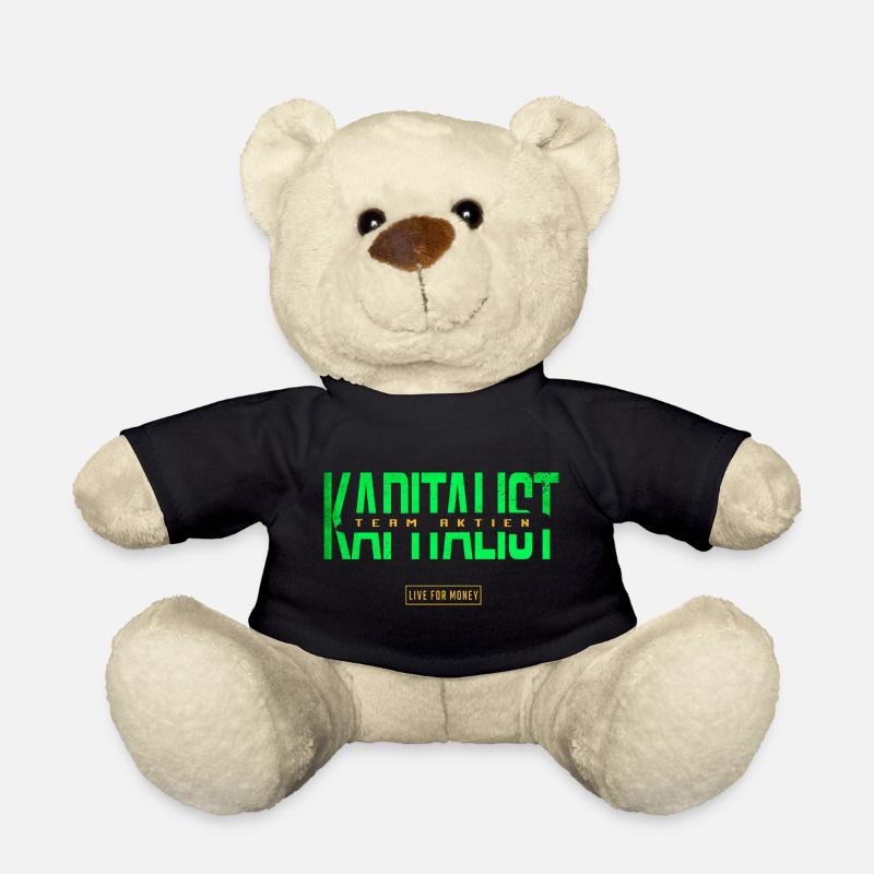 Kapitalist Team Aktien - Teddy - Schwarz