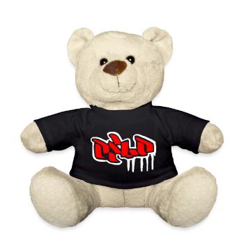 Oslo Grafitti - Teddy Bear - black - Front