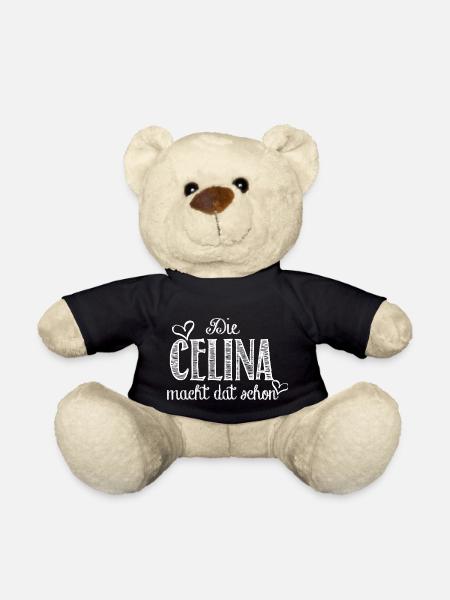 celina - Teddy - Schwarz