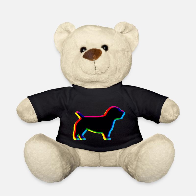 CMYK Irish Glen of Imaal Terrier - Teddy Bear - black