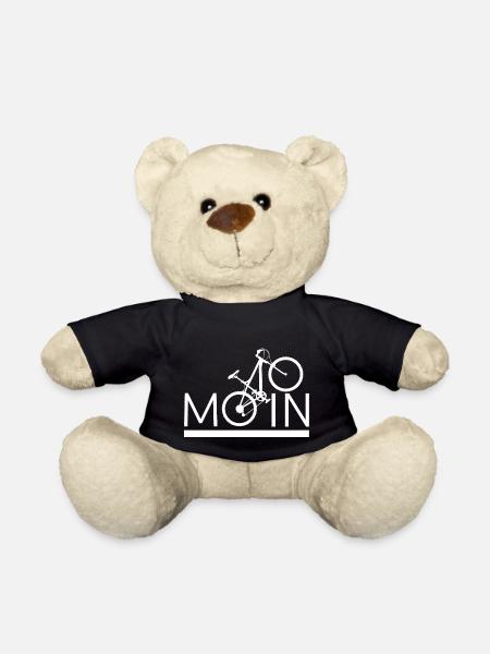 MOIN Fahrrad Mountainbike Radeln Sport - Teddy - Schwarz