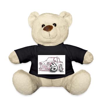 T CAR - Nounours - noir - Devant