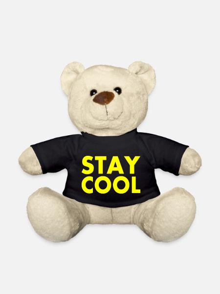 Stay cool - Teddy - Schwarz