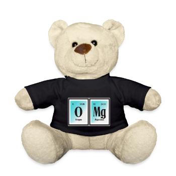 OMG | Periodensystem der Elemente - Teddy - Schwarz - Vorne
