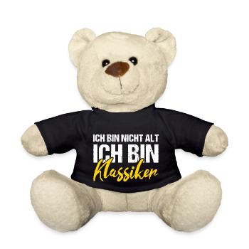 Ich bin nicht alt ich bin Klassiker - Teddy - Schwarz - Vorne