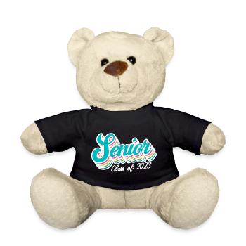 Senior Class Of 2023 Retro Graduation Party Geschenk - Teddy - Schwarz - Vorne