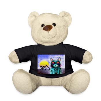 Cybercat - Teddy - Schwarz - Vorne