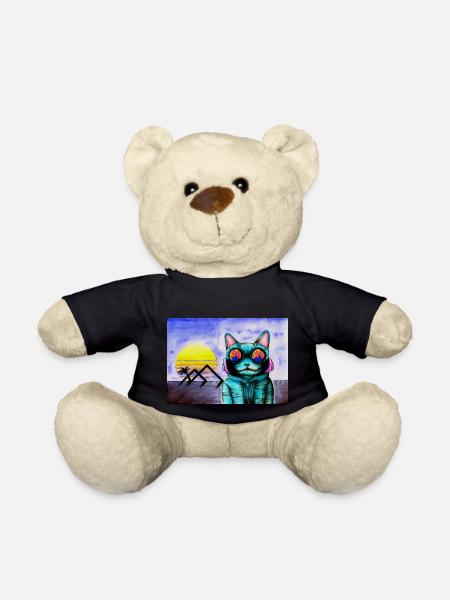 Cybercat - Teddy - Schwarz
