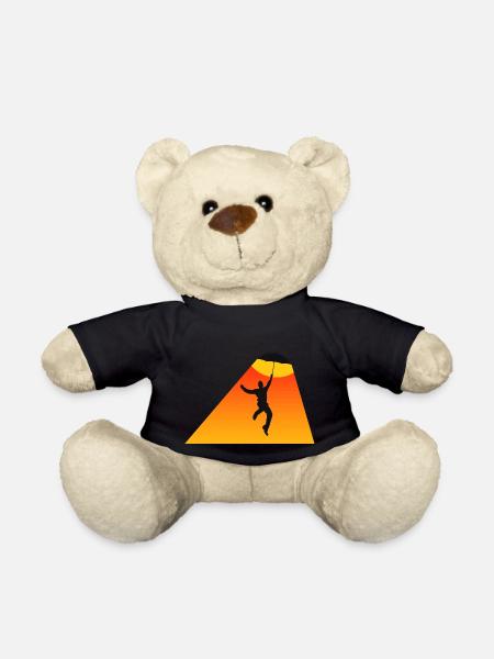 Sonne aus dem Schirm - Teddy - Schwarz