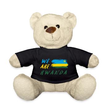 Wir sind Ruanda - Teddy - Schwarz - Vorne