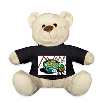 Buy the Dip - Teddy - Schwarz - Vorne
