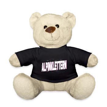 Alpinklettern Klettern Kletterer Berge Natur - Teddy - Schwarz - Vorne