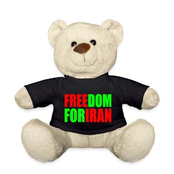 Freedom for iran - Nounours - noir - Devant