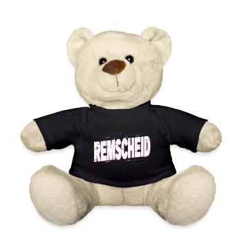 Remscheid Germany City Font Home Love - Teddy Bear - black - Front