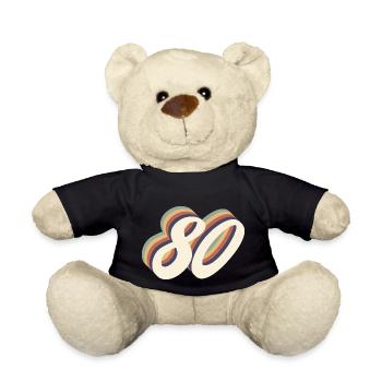 Jahrgang zum 80-jährigen Jubiläum - Teddy - Schwarz - Vorne