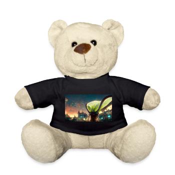 Futuristische Venusfliegenfalle - Teddy - Schwarz - Vorne