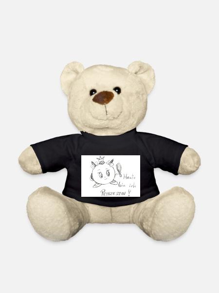 Evali Prinzessin - Teddy - Schwarz
