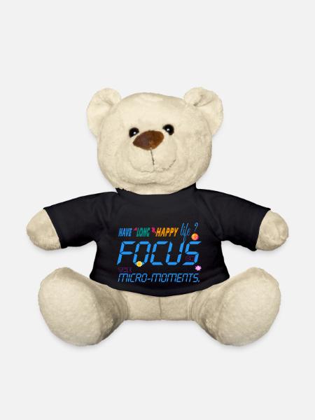 focus on the micro-moments - Nounours - noir