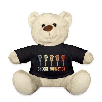 Drôle de slogan de crosse - Nounours - noir - Devant