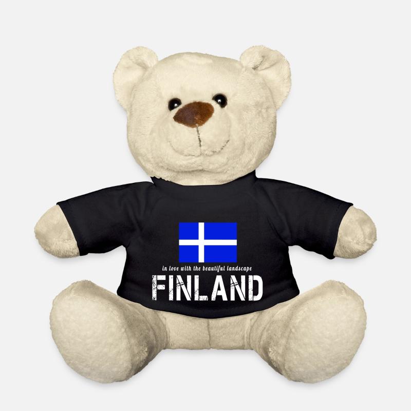 Finlande Finlande - Nounours - noir