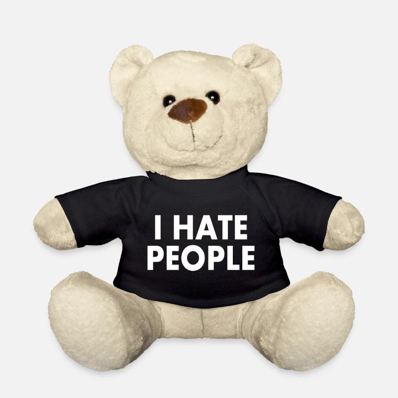 I hate people - Teddy - Schwarz