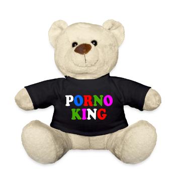 Porno king - Nounours - noir - Devant