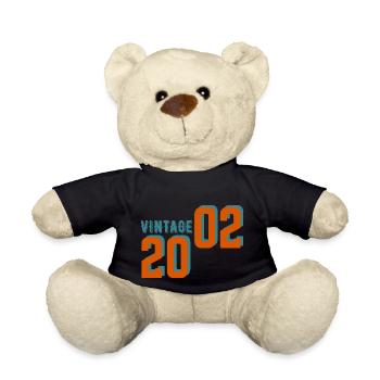 Vintage rétro 2002 - Nounours - noir - Devant