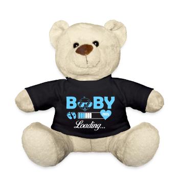 baby loading 2025 - Teddy Bear - black - Front