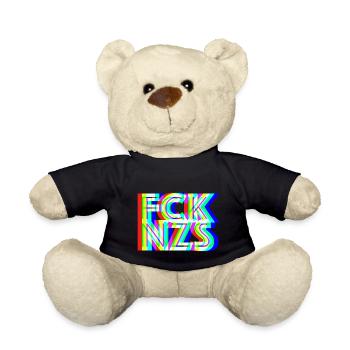 FCK NZS - Teddy Bear - black - Front