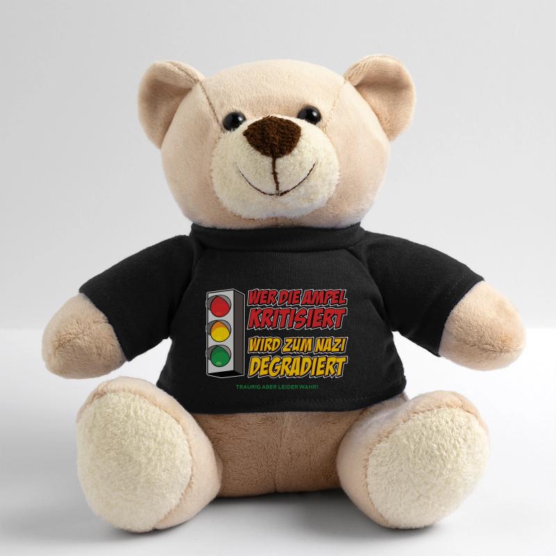 Who criticizes the traffic light Teddy Bear