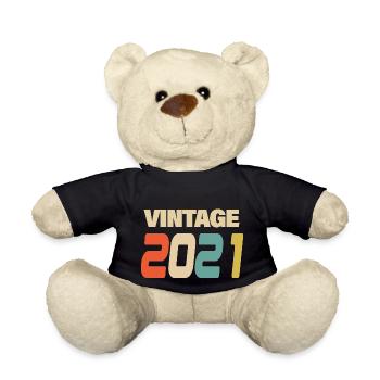 2021 Vintage Retro Classique 2021 - Nounours - noir - Devant
