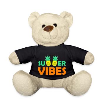 summer vibes 02 - Teddy - Schwarz - Vorne
