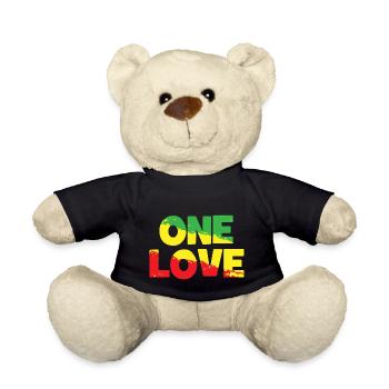 ONE LOVE - Musique Reggae - Musik - Nounours - noir - Devant